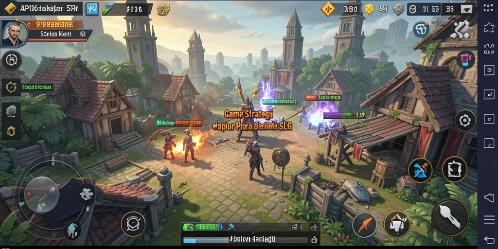 Gameplay menarik dalam API36, penuh strategi dan pertempuran.
