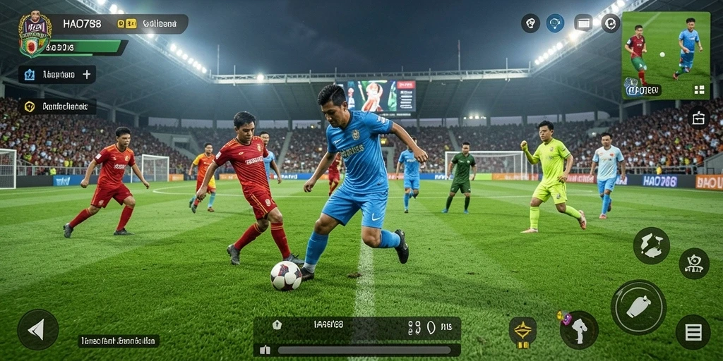 Tampilan gameplay HAO788 yang menegangkan dan realistis.