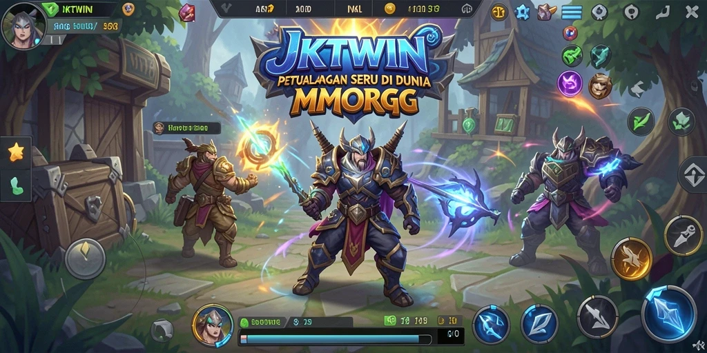 Tampilan menakjubkan dari gameplay JKTWIN yang mendebarkan dan penuh petualangan.