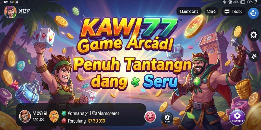 Tampilan gameplay menarik dan menantang di KAWI777.