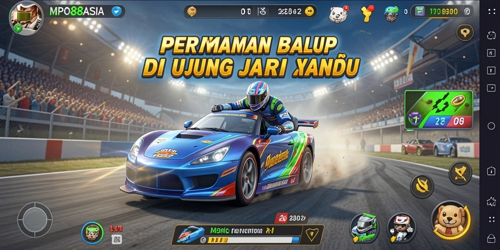 Gameplay Racing yang seru dan mendebarkan di MPO88ASIA.