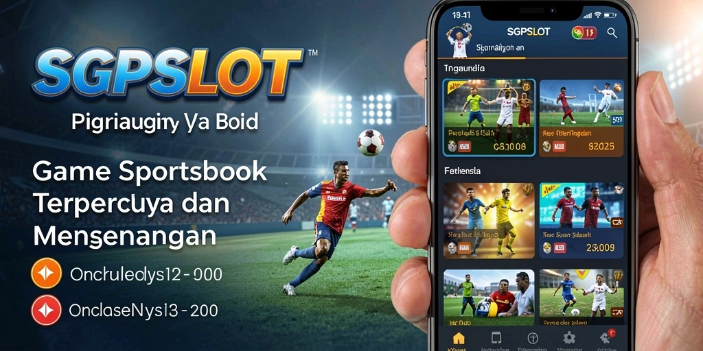 Tampilan gameplay seru di SGPSLOT dengan taruhan olahraga langsung.