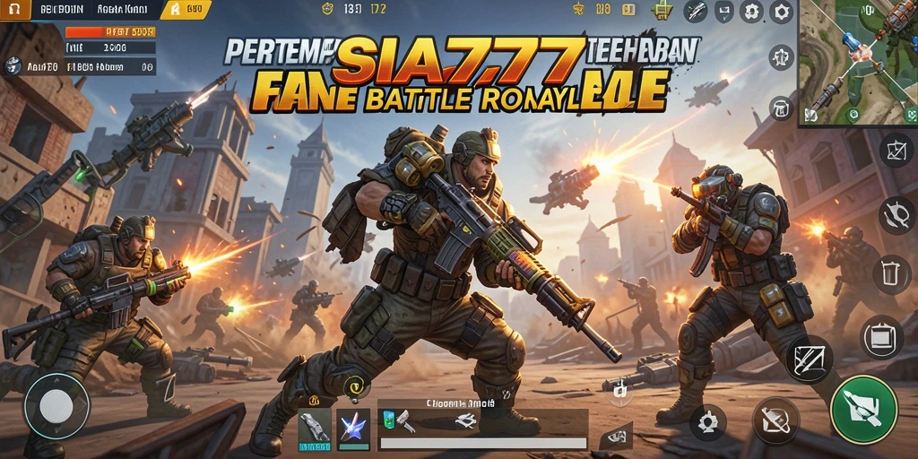 Gameplay intens dan mendebarkan dari SIA777, Battle Royale terbaik.